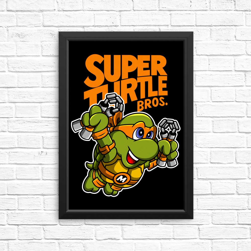 Super Mikey Bros - High - Quality Posters and Prints from Punksthetic