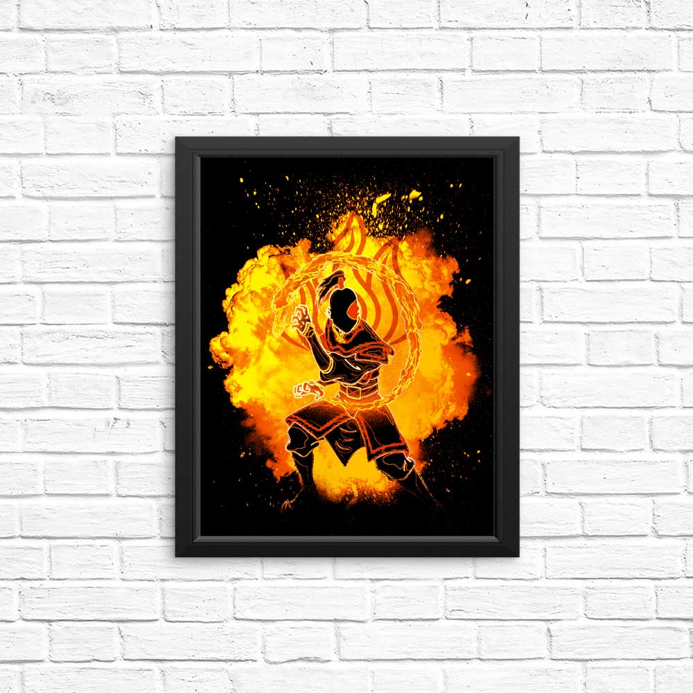Vibrant 'Soul of the Fire' Art Posters & Prints