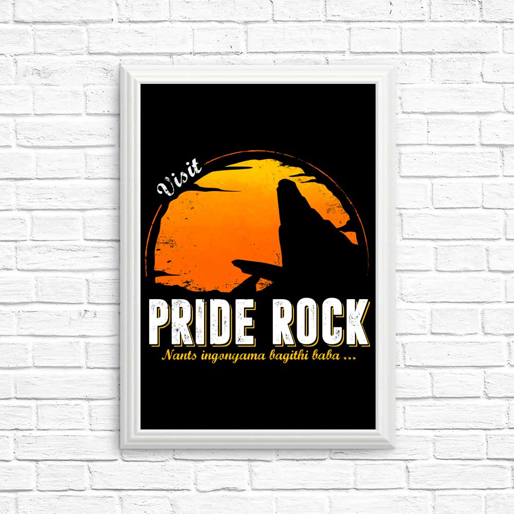 Explore Pride Rock - High - Quality Posters and Prints