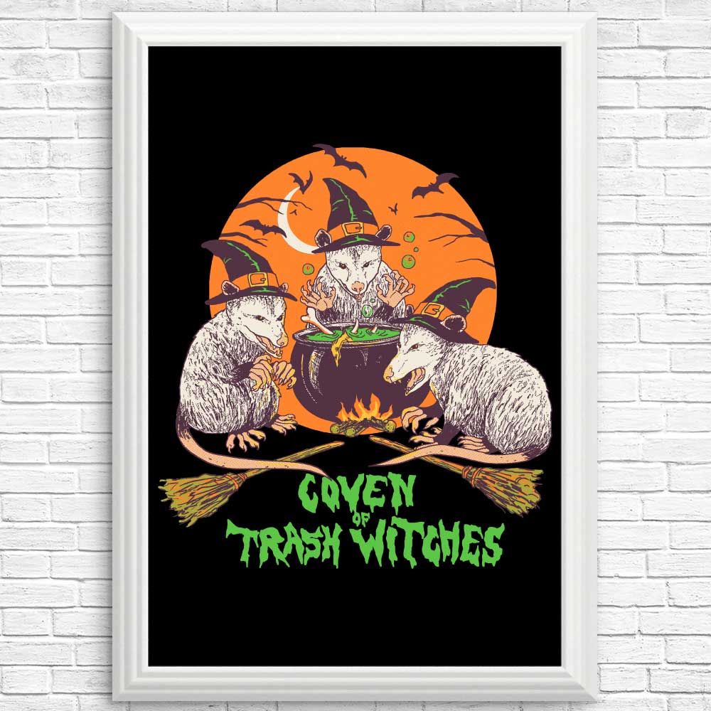 Poster and Print Collection of the Coven of Trash Witches by Hillary White