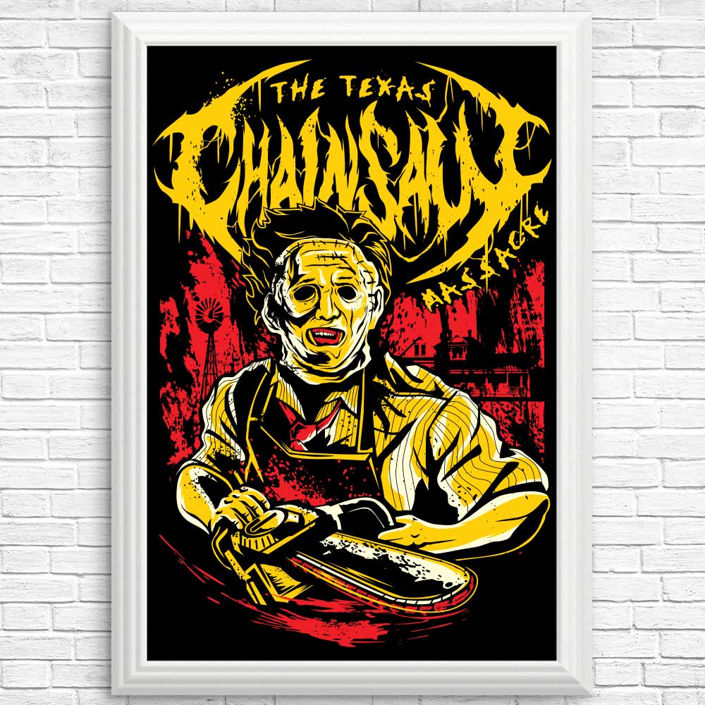 Chainsaw Album Posters and Prints - Wall Decor for Your Space