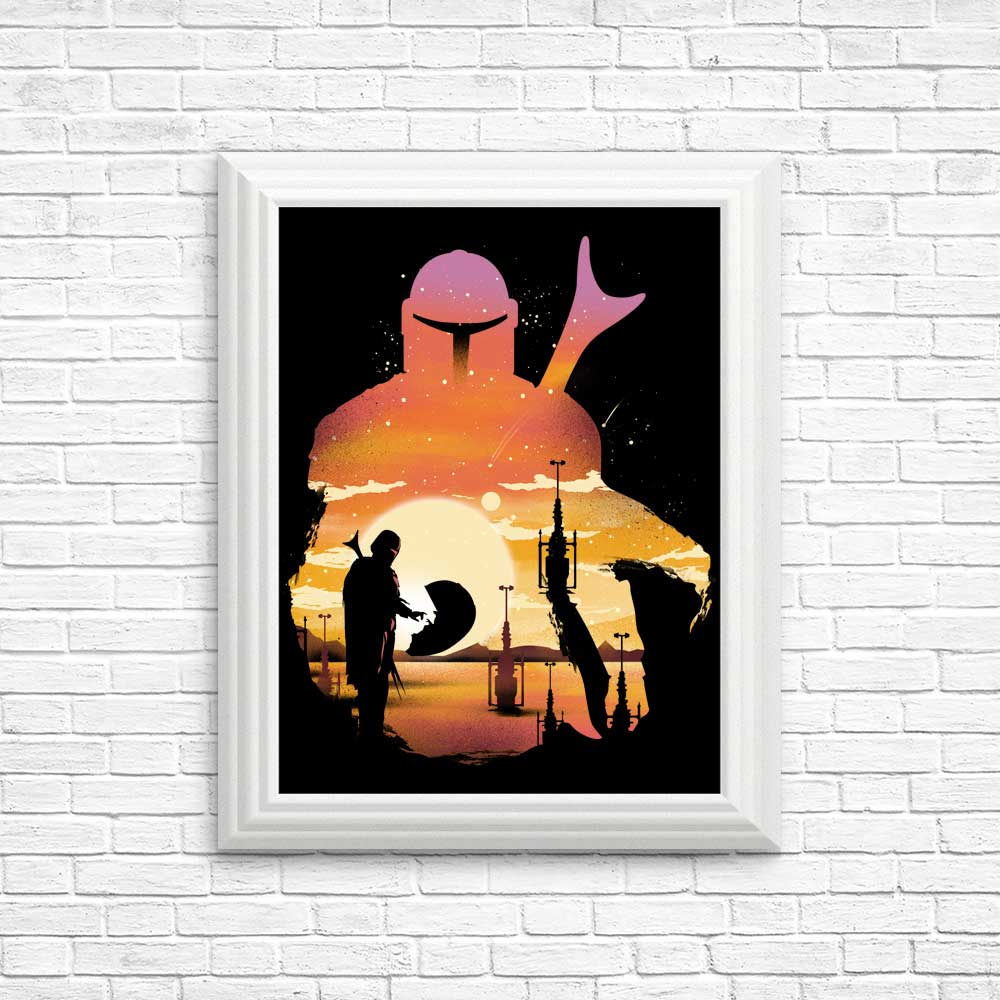 Mando Sunset High - Quality Photographic Posters & Prints