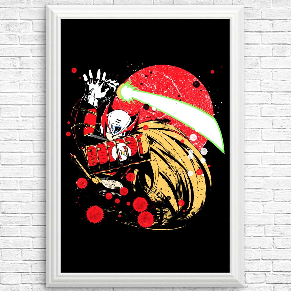 Unique Zero Samurai Art Posters and Prints