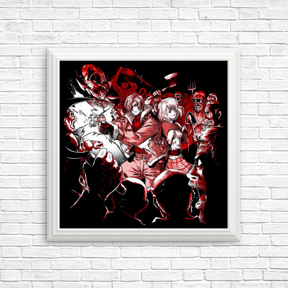 Surrounded by Evil - Artistic Posters and Prints