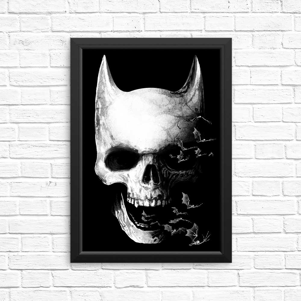 Stunning Bat Skull Posters and Prints by Alemaglia