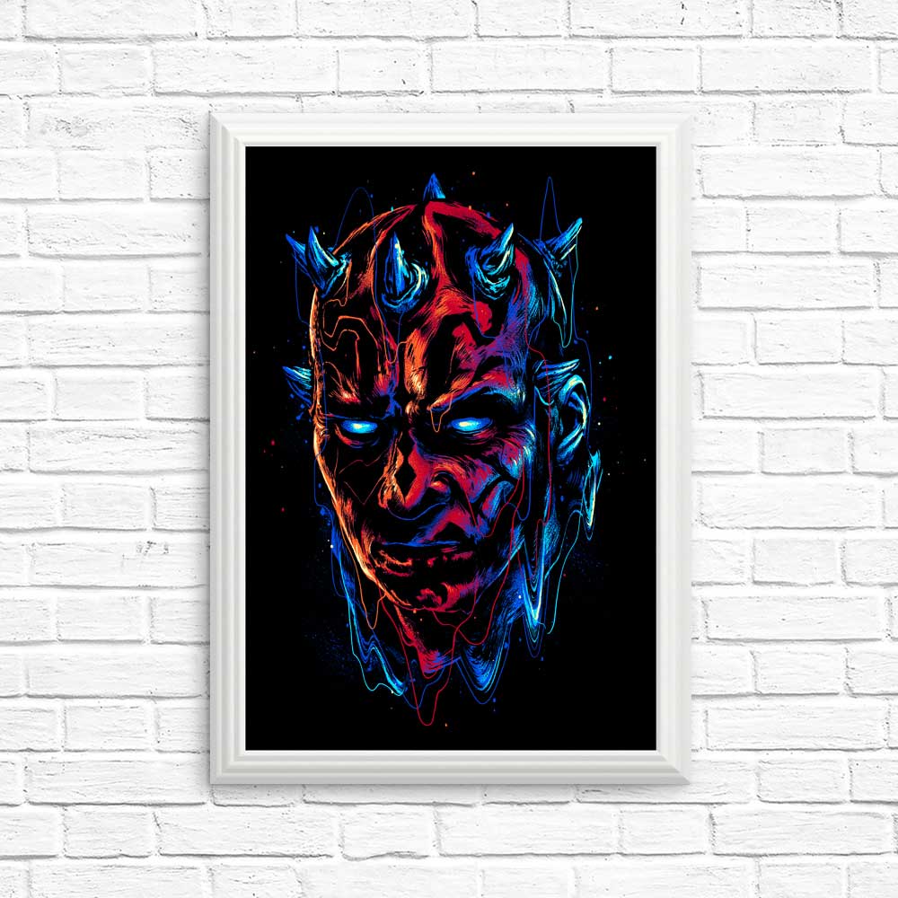 Vibrant 'Color of Hatred' Posters and Prints by Glitchygorilla