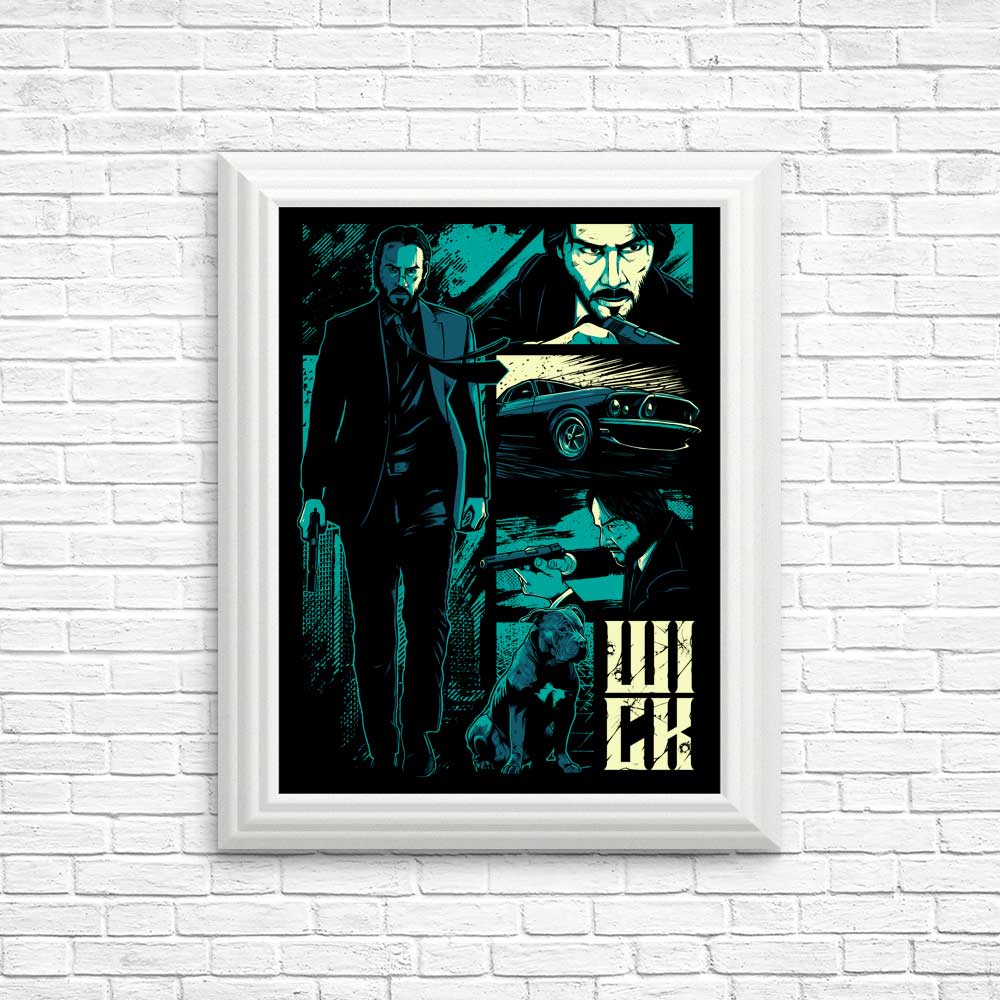 High - Quality W - I - C - K Posters and Prints from StudioM6