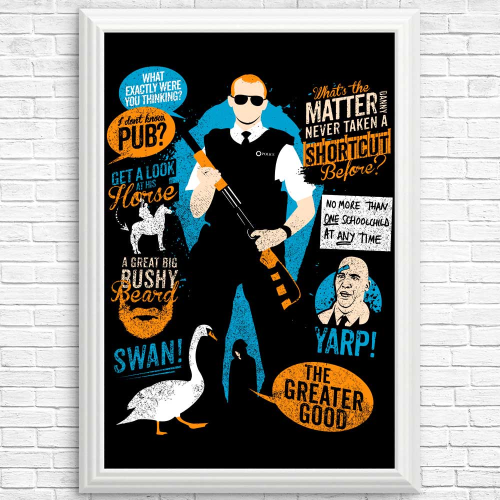 High - quality Hot Fuzz Quotes Posters and Prints