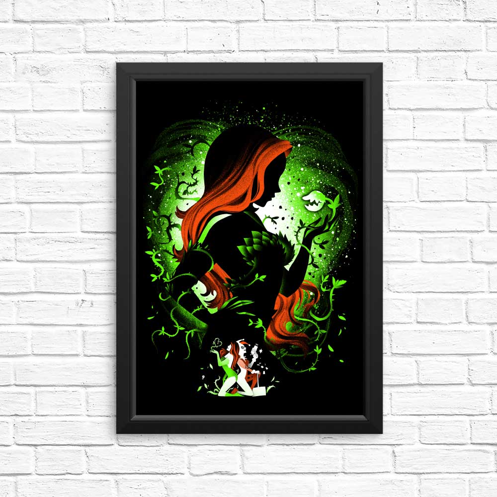 Vibrant Poison Green Posters and Prints by Alemaglia
