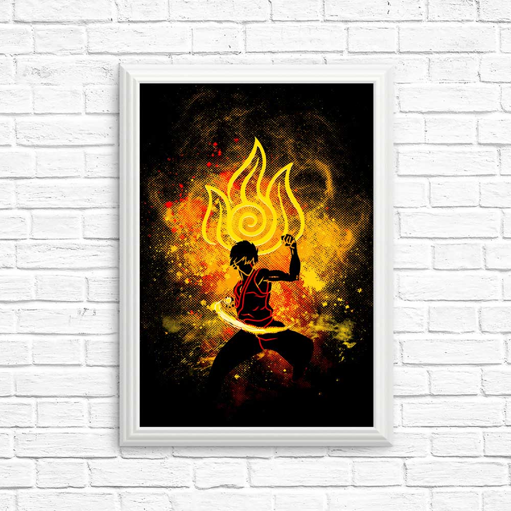 Fire Bender Art - High - Quality Posters and Prints for Decor