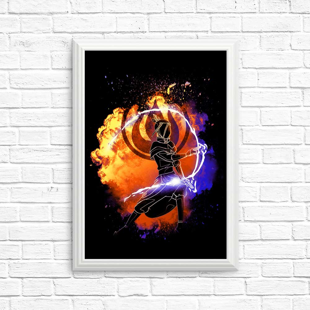 Soul of Fire Princess Wall Decor - High - Quality Posters and Prints