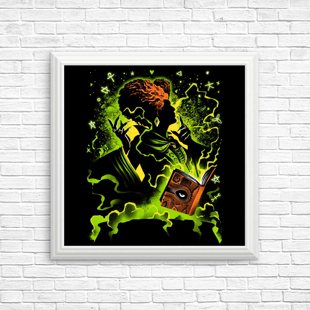 Enchanting Black Magic Witch Posters and Prints