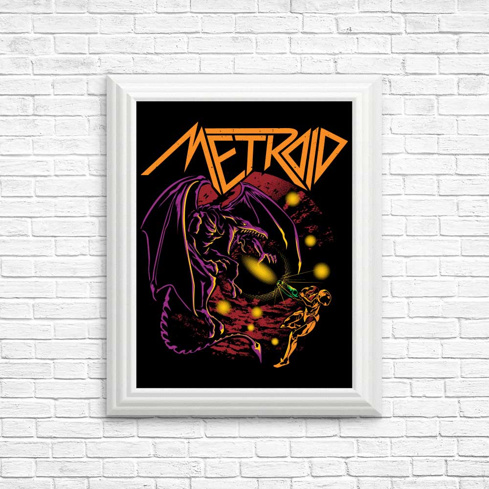 Space Dragon Themed Wall Posters and Art Prints