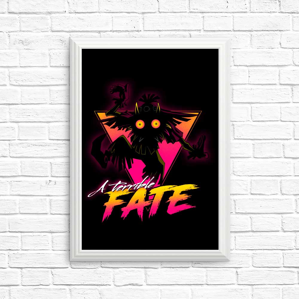 Retro Terrible Fate Vintage Posters and High - Quality Prints