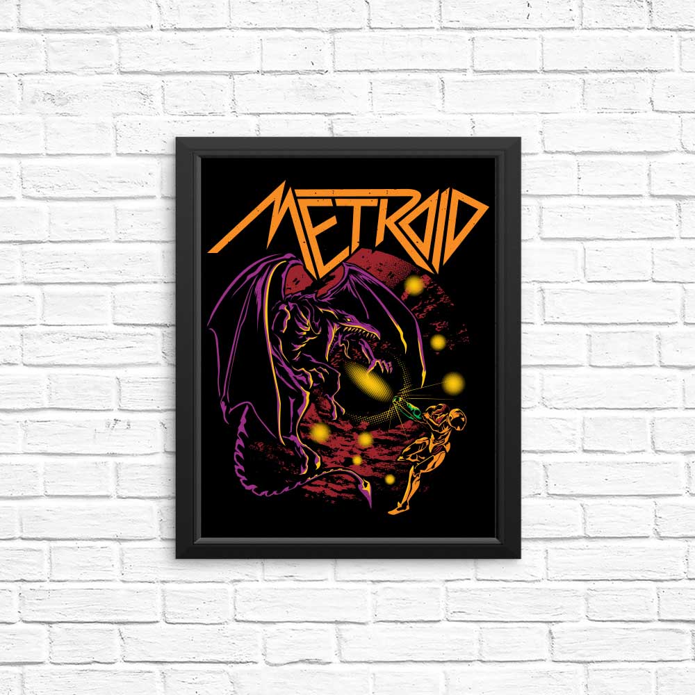 Space Dragon Themed Wall Posters and Art Prints