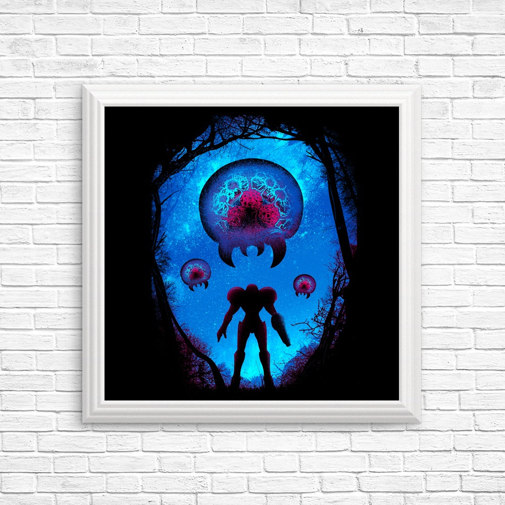 Stunning Bounty Hunter Landscape Posters and Prints by Donnie Illustrations