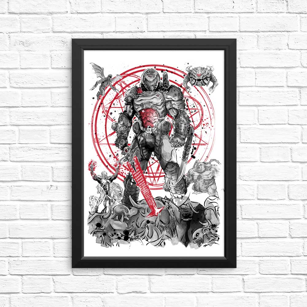 The Hell Walker - Artistic Posters and High - Quality Prints
