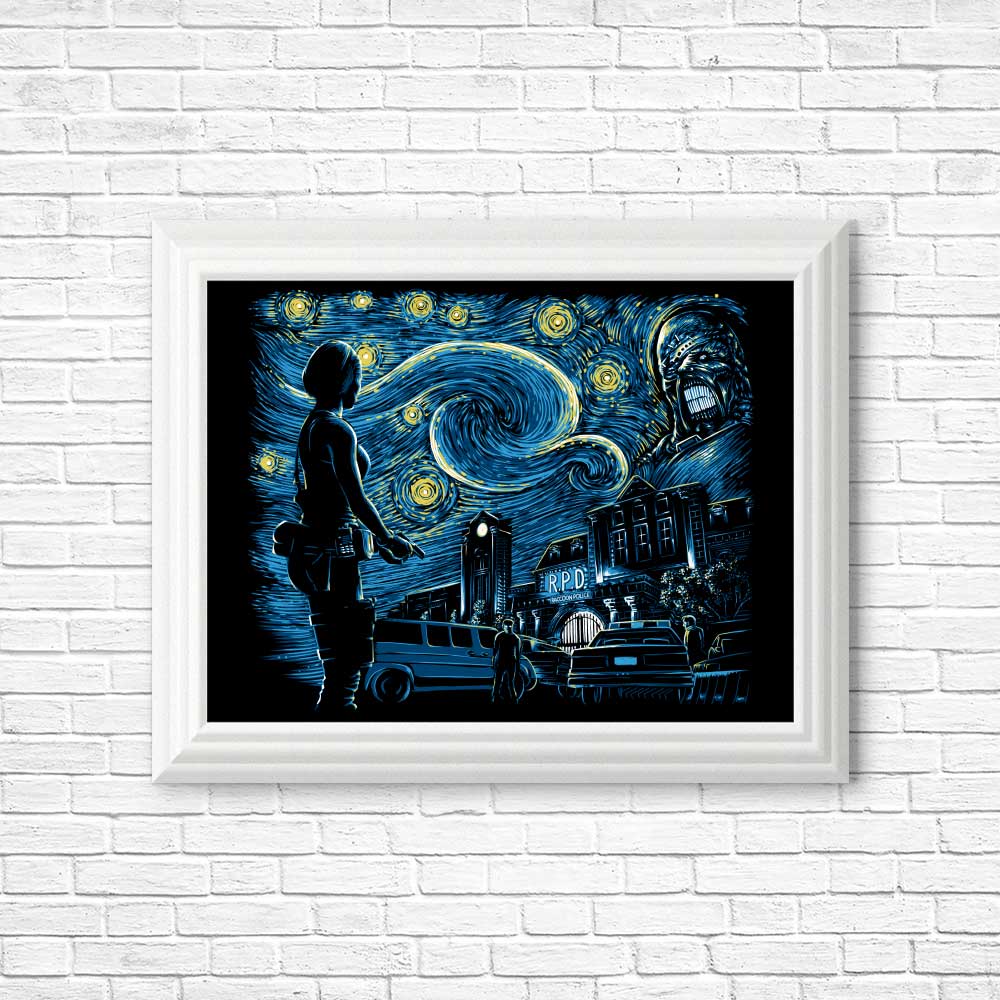 Starry Evil Wall Posters and Art Prints