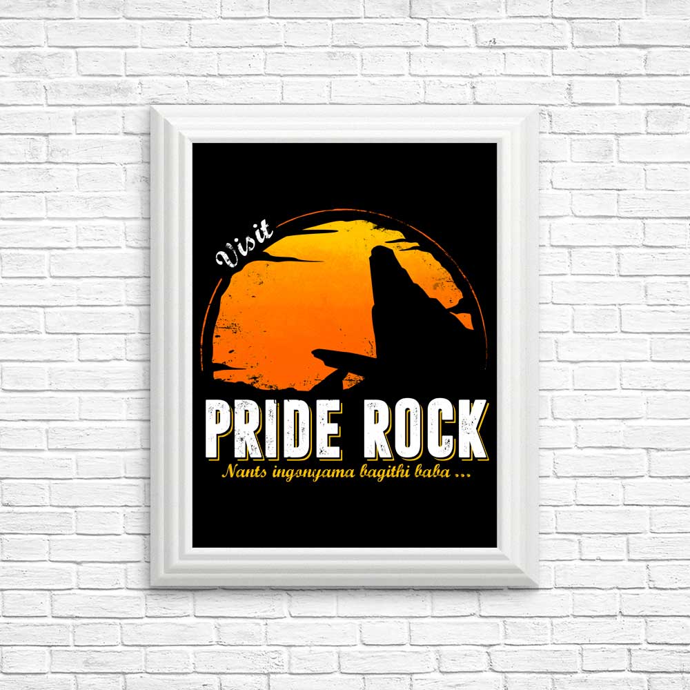 Explore Pride Rock - High - Quality Posters and Prints