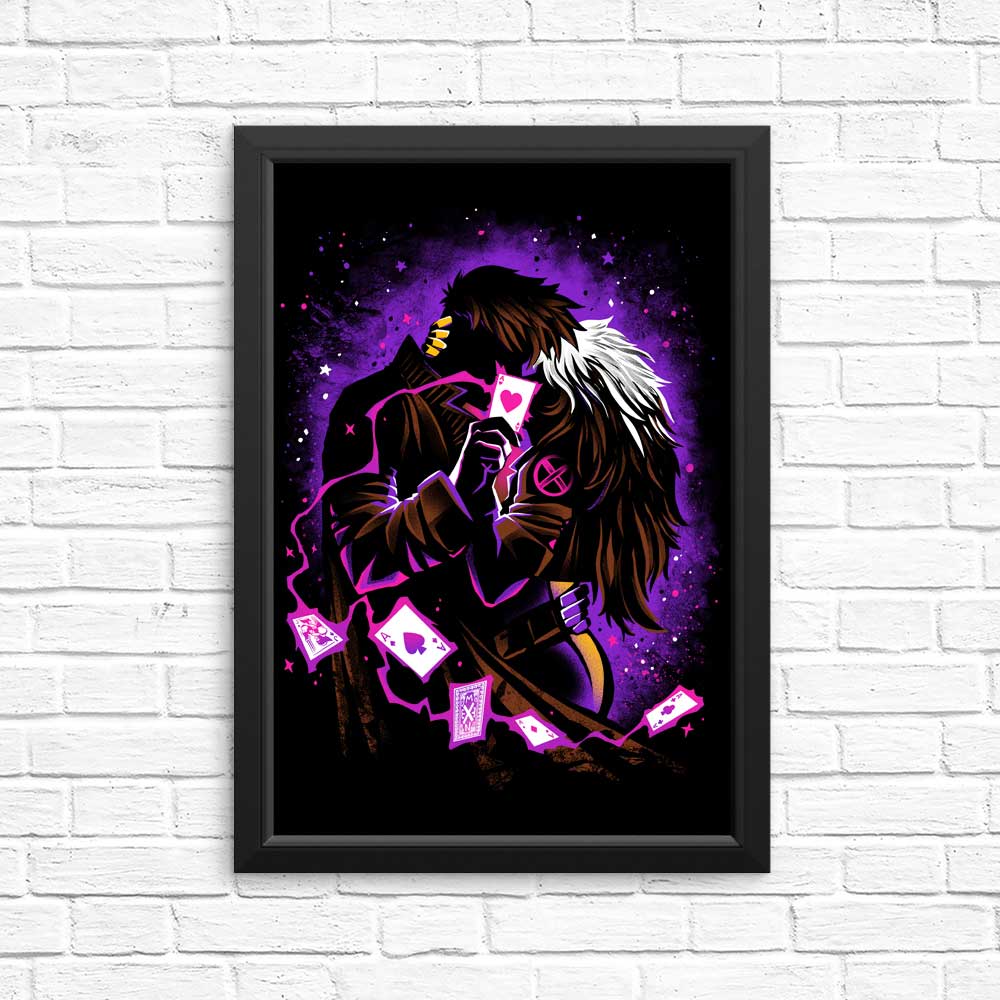 Kinetic Kiss Wall Posters and Art Prints