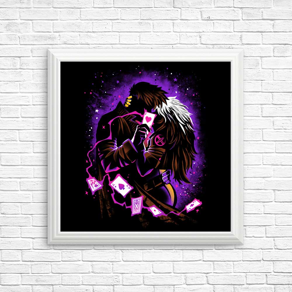Kinetic Kiss Wall Posters and Art Prints