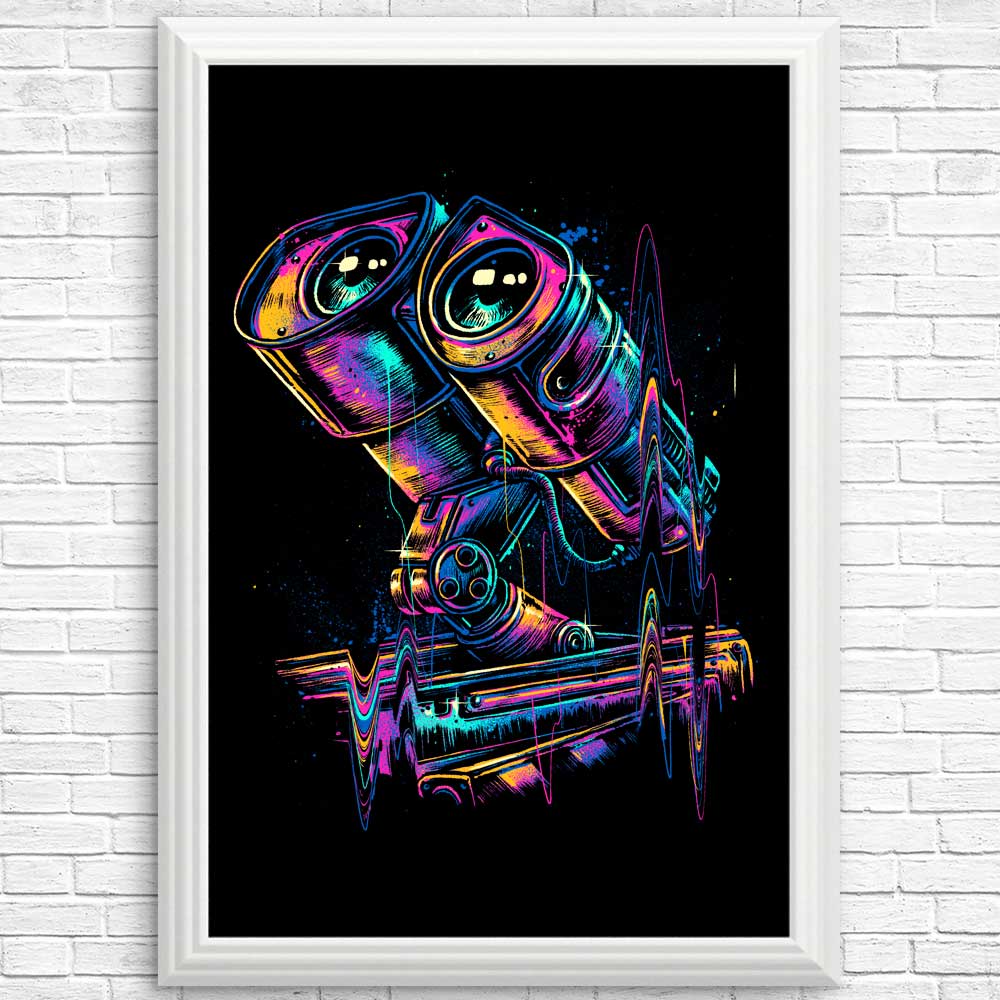 Posters and Prints of the Last Robot on Earth by Glitchygorilla