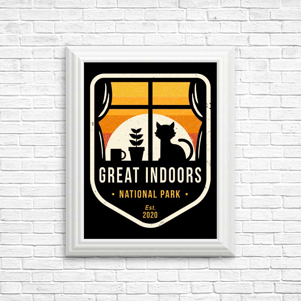 High - Quality Great Indoors National Park Posters & Prints
