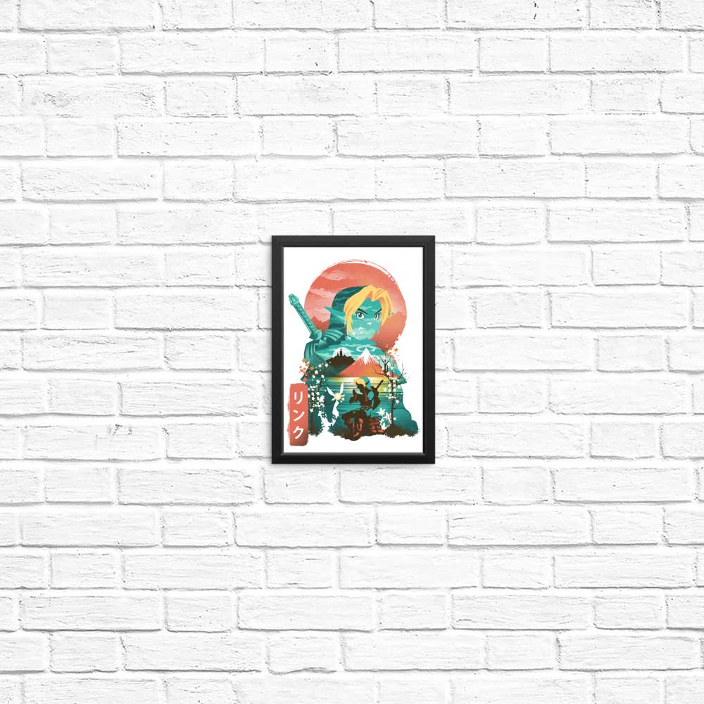 High - quality Ukiyo - e Ocarina Posters and Prints by Dandingeroz