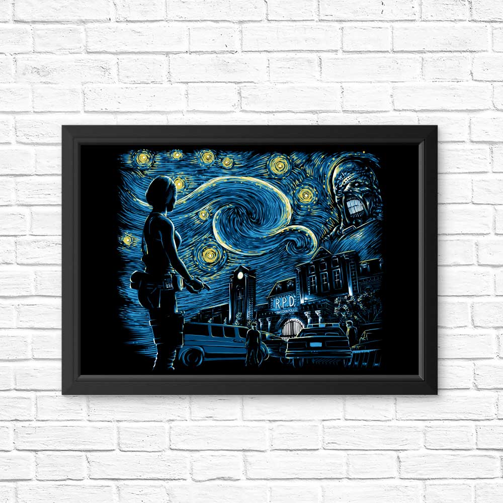 Starry Evil Wall Posters and Art Prints