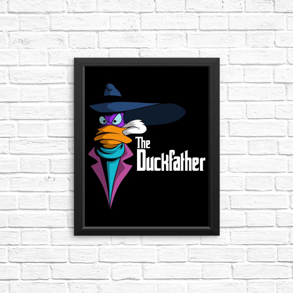 High - Quality 'The Duckfather' Posters & Prints by Firebeard
