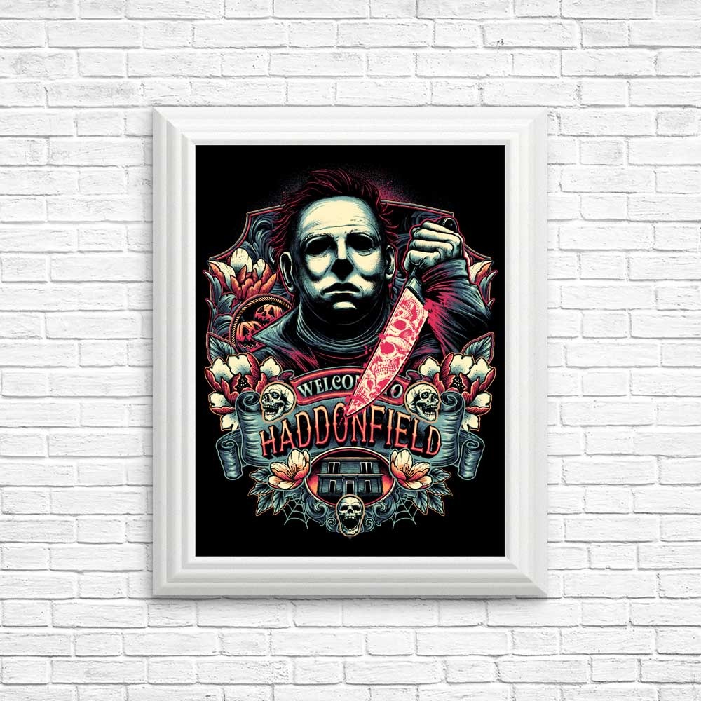 Gorgeous 'Welcome to Haddonfield' Posters and Prints for Your Decor