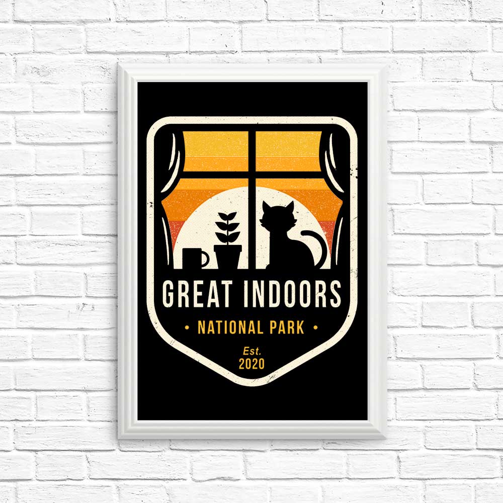 High - Quality Great Indoors National Park Posters & Prints