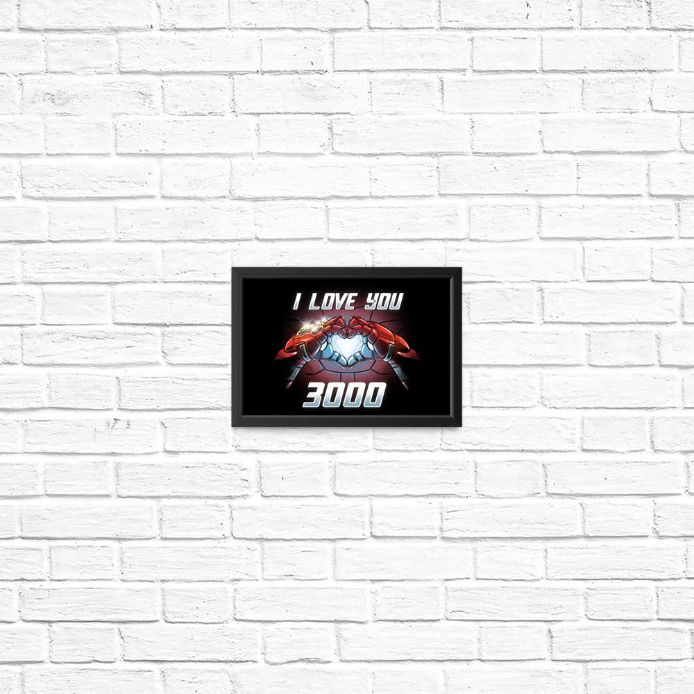 I Love You 3000 Wall Decor - High - Quality Posters and Prints