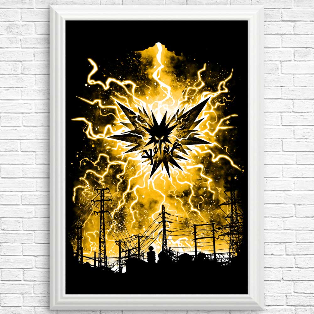 Lightning Storm Art Posters and Prints