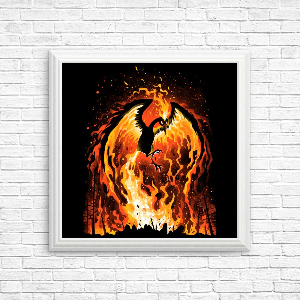 Fire Bird Wall Posters and Art Prints