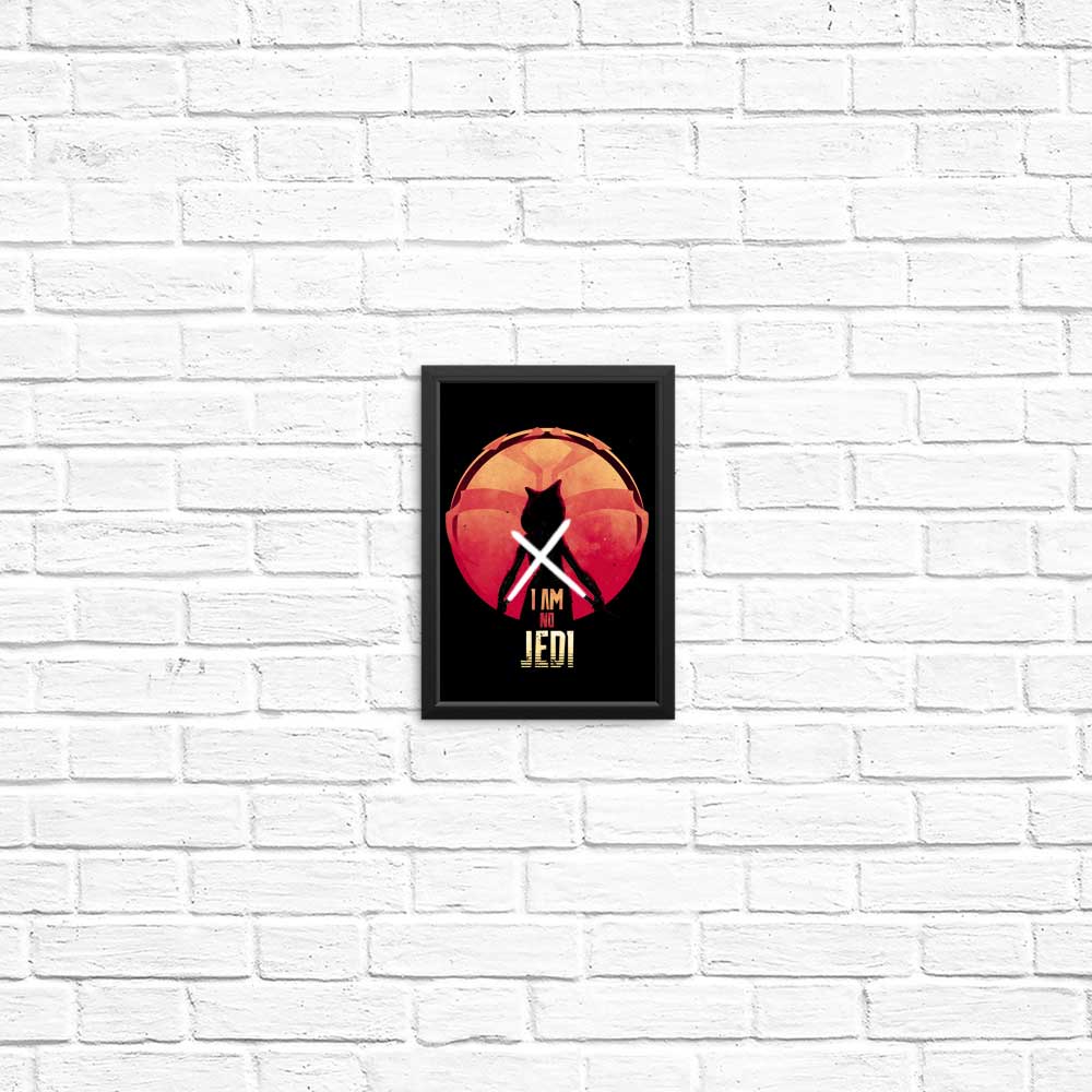 Unique 'I am No Jedi' Posters and Prints by Teesgeex