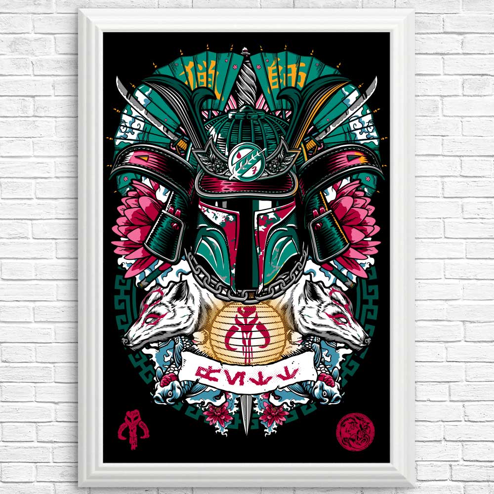 Bounty Hunter Samurai Wall Posters and Art Prints