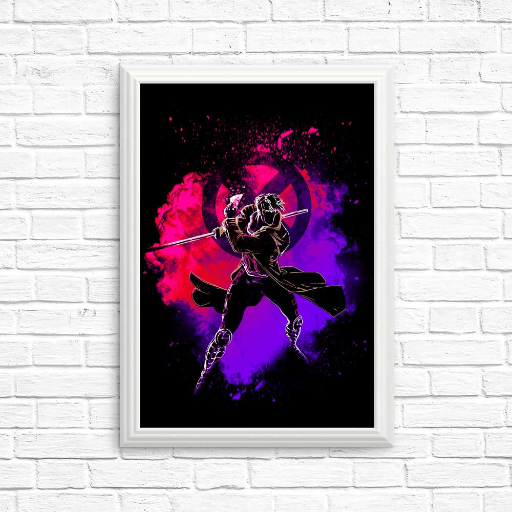 High - quality Posters & Prints: Soul of the Kinetic Card by Donnie Illustrations