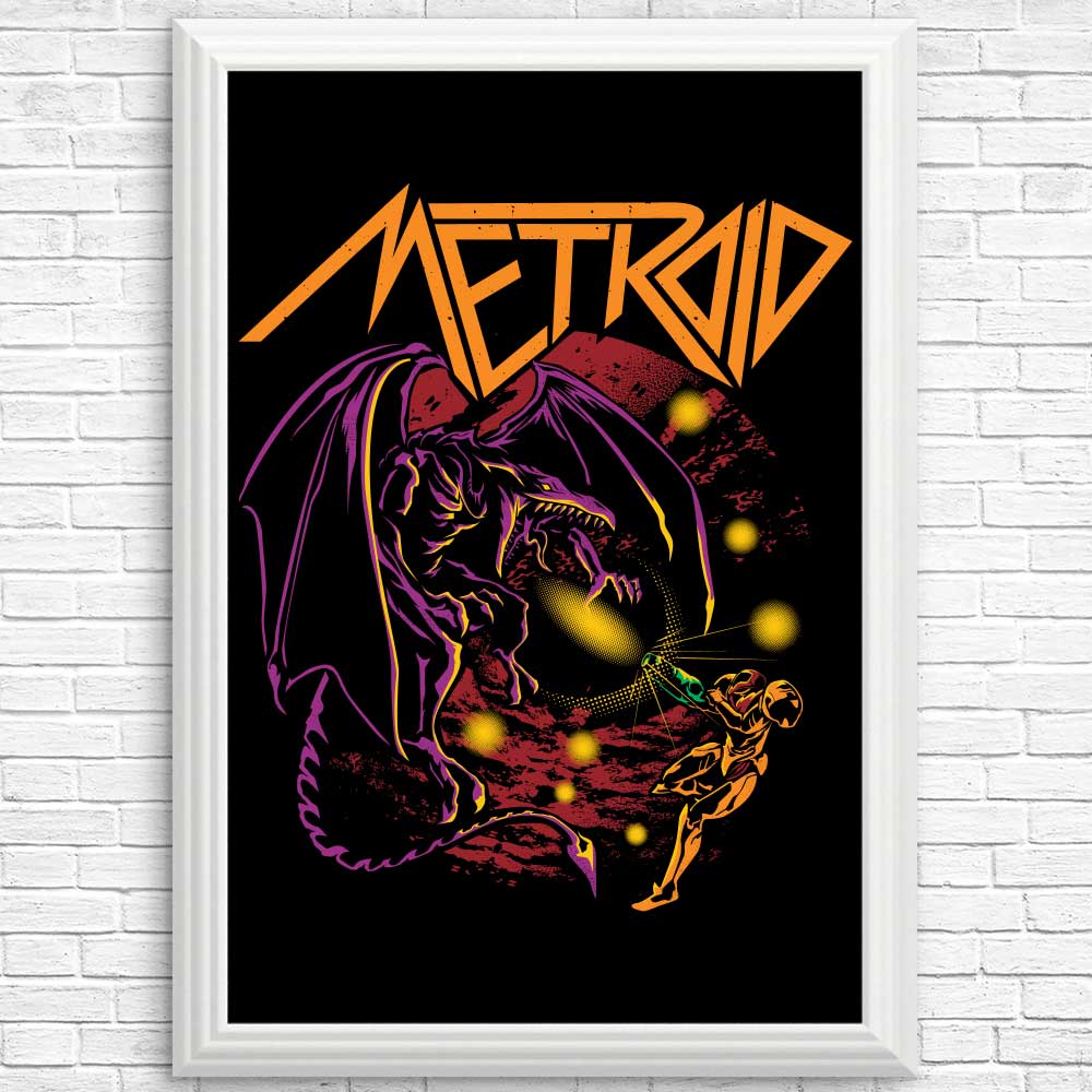 Space Dragon Themed Wall Posters and Art Prints