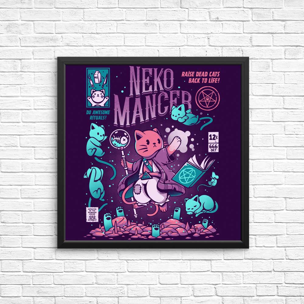 Nekomancer Art Posters and Prints by Ilustrata