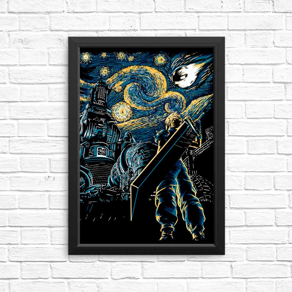 Starry Remake - Artistic Posters and High - Quality Prints