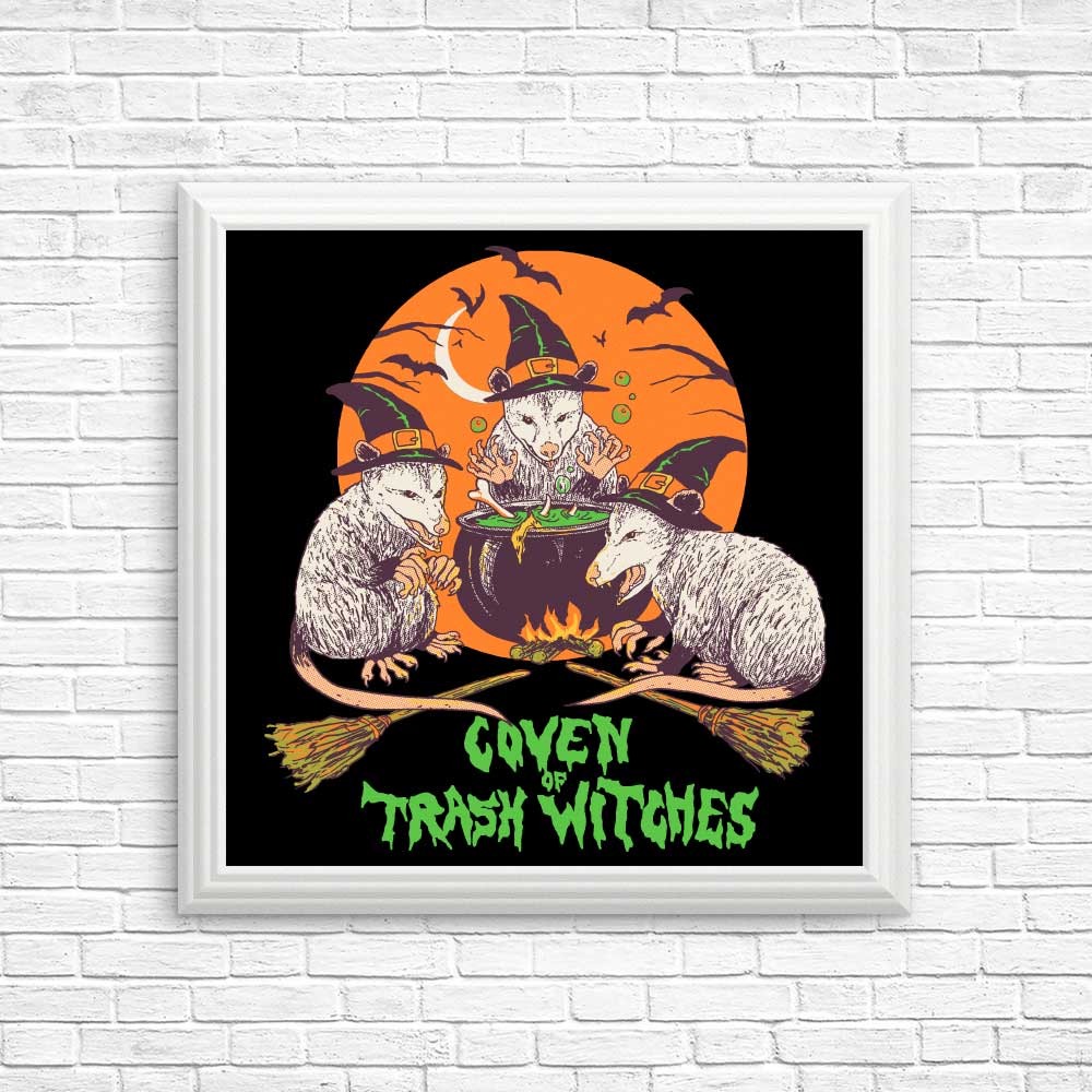 Poster and Print Collection of the Coven of Trash Witches by Hillary White