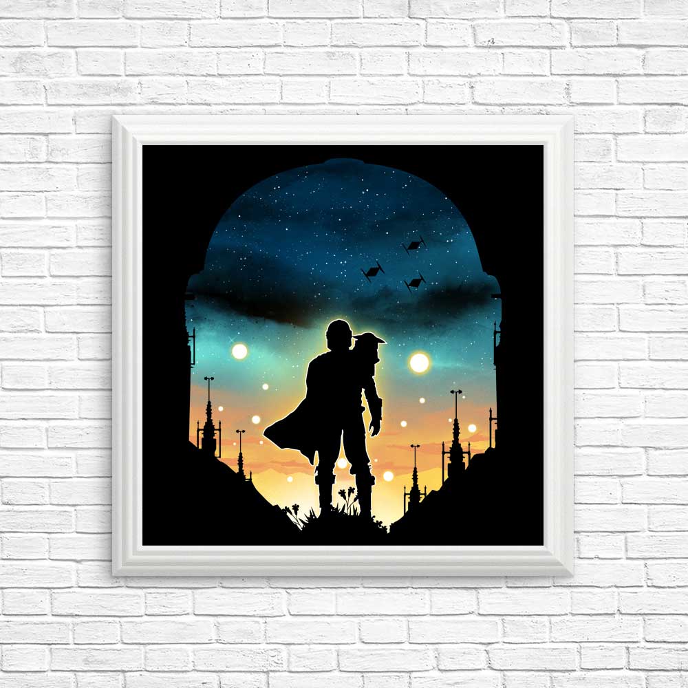 High - Quality Djarin Sunset Photographic Posters & Prints