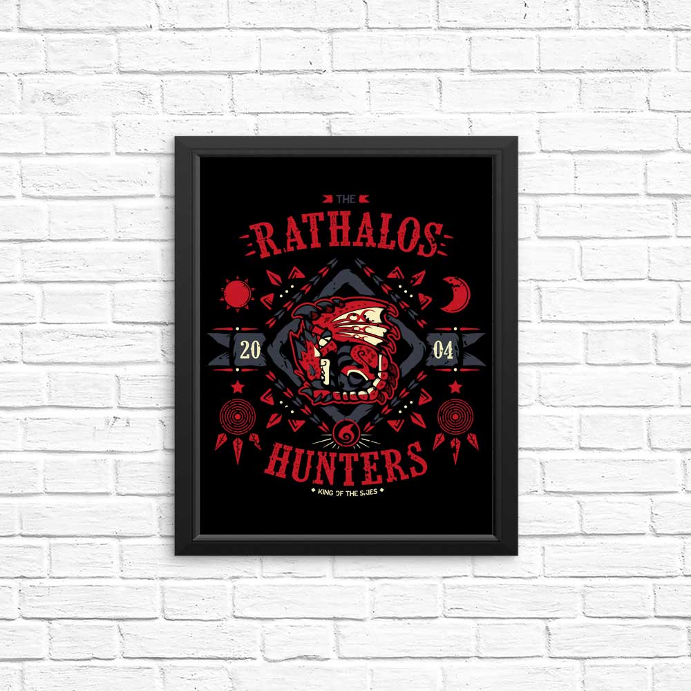 Stunning Rathalos Hunters Posters and Prints by Soulkr