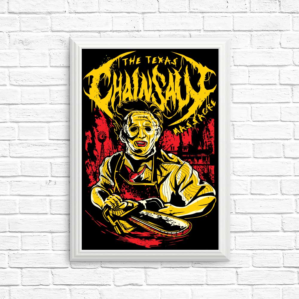 Chainsaw Album Posters and Prints - Wall Decor for Your Space