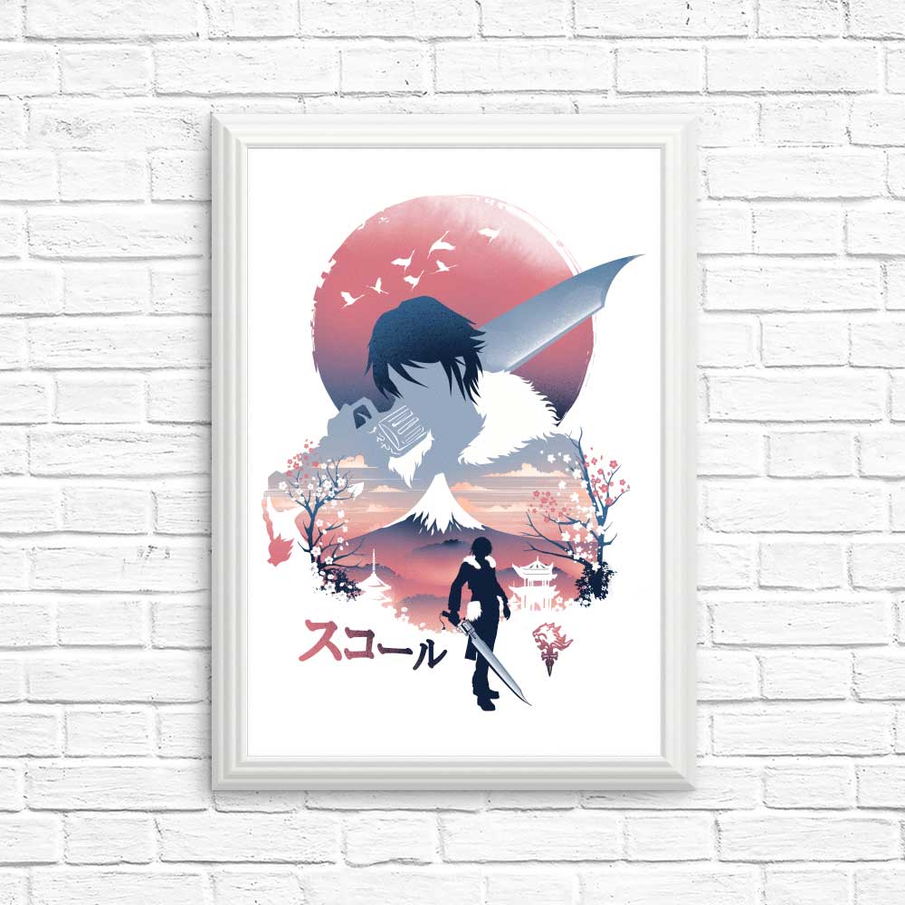 Stunning Squall Ukiyo-e Art Posters and Prints for Decor