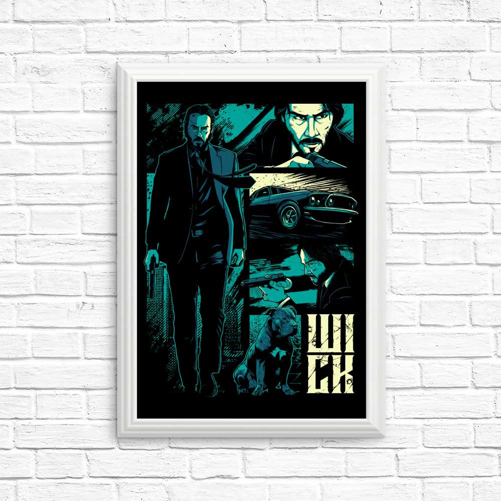 High - Quality W - I - C - K Posters and Prints from StudioM6