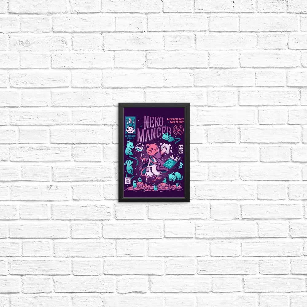 Nekomancer Art Posters and Prints by Ilustrata