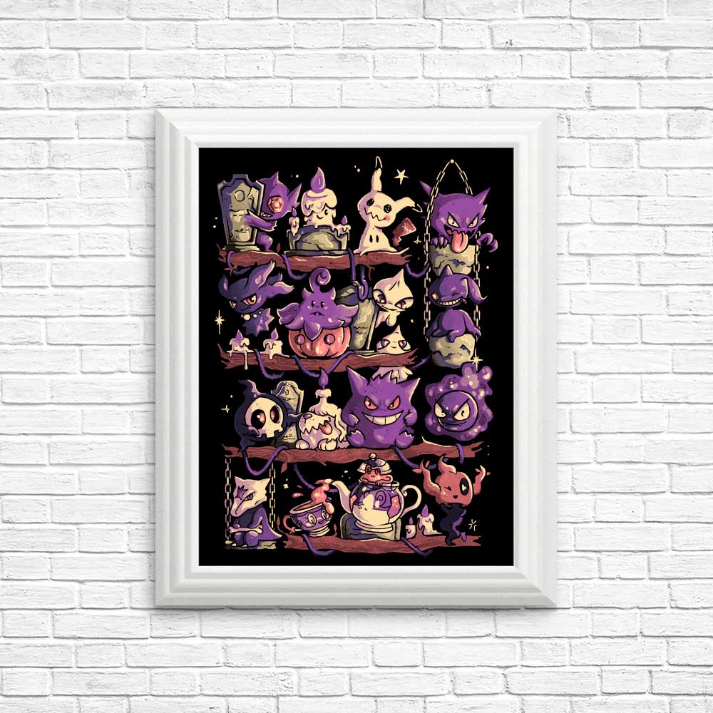 Arigatees Ghost Shelf - Wall Posters and Prints Collection