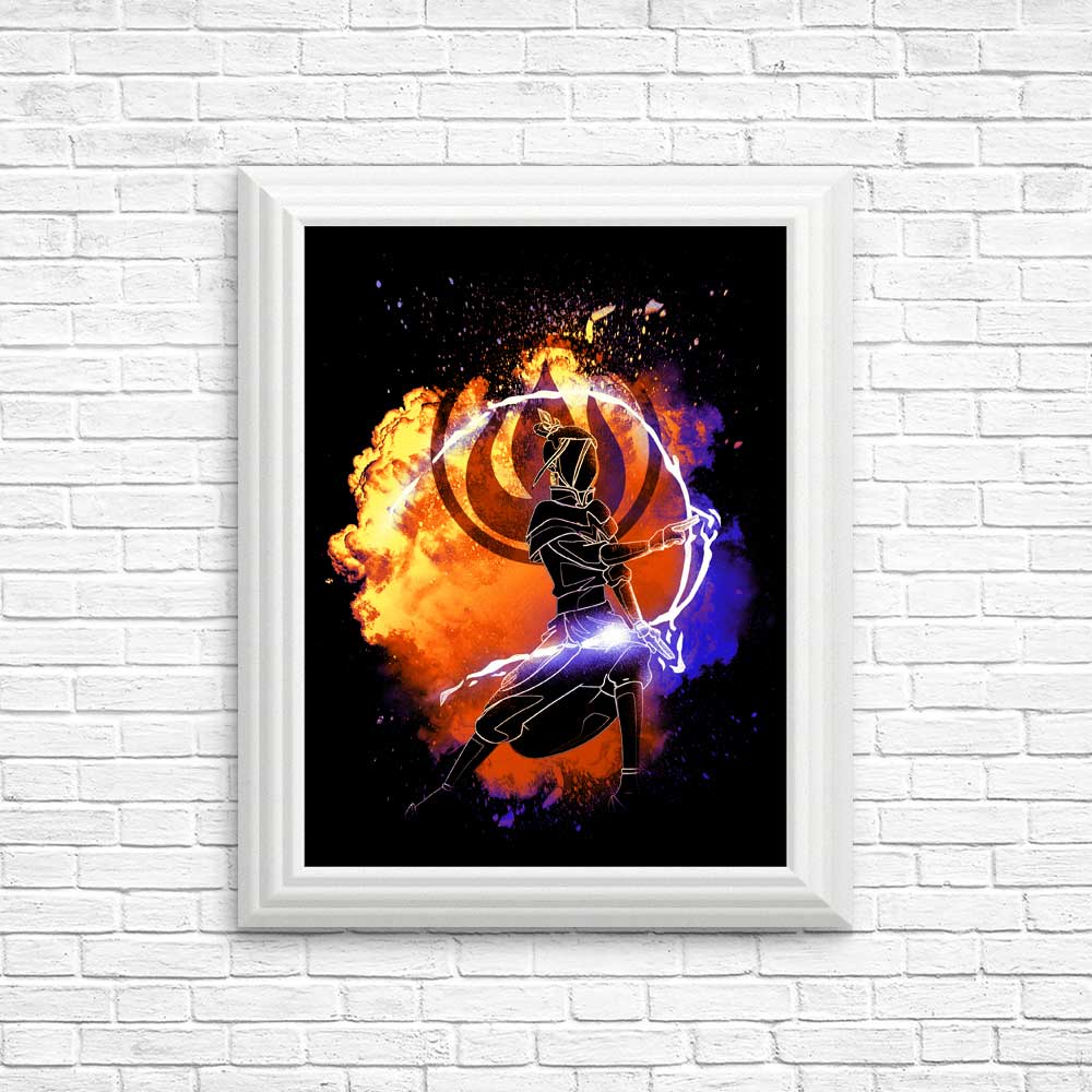 Soul of Fire Princess Wall Decor - High - Quality Posters and Prints